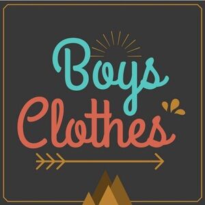 Boys Clothes Graphic Sign